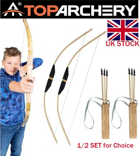Classic wooden bow and arrow - classic,