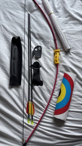 Archery set including arrows - archery,