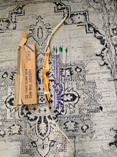 Samick take down recurve - take-down,
