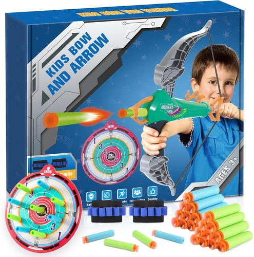 Kids bow arrow target set - set, 20
