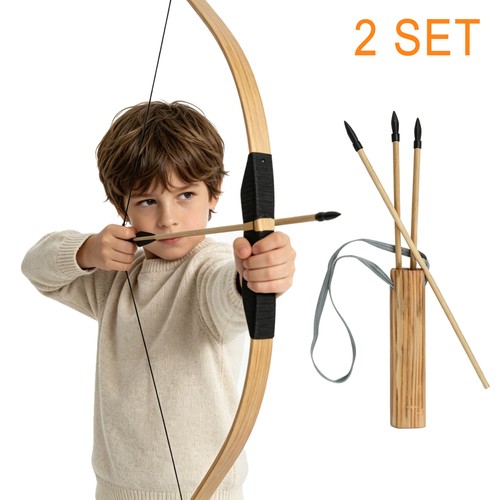 Set wooden bow - set,
