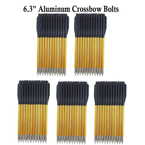 60x aluminium bolts arrows - aluminium,