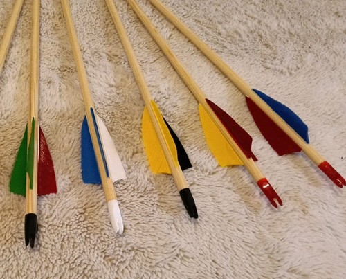 Target arrows made - to, in